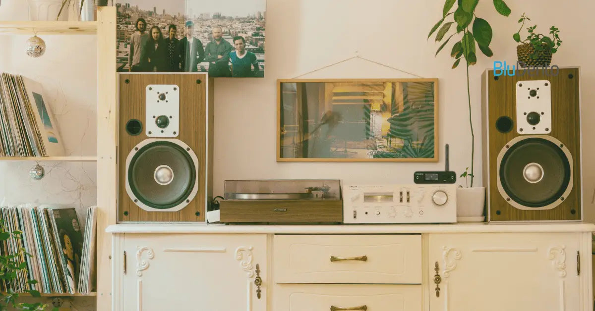 Connect with bluetooth home receiver