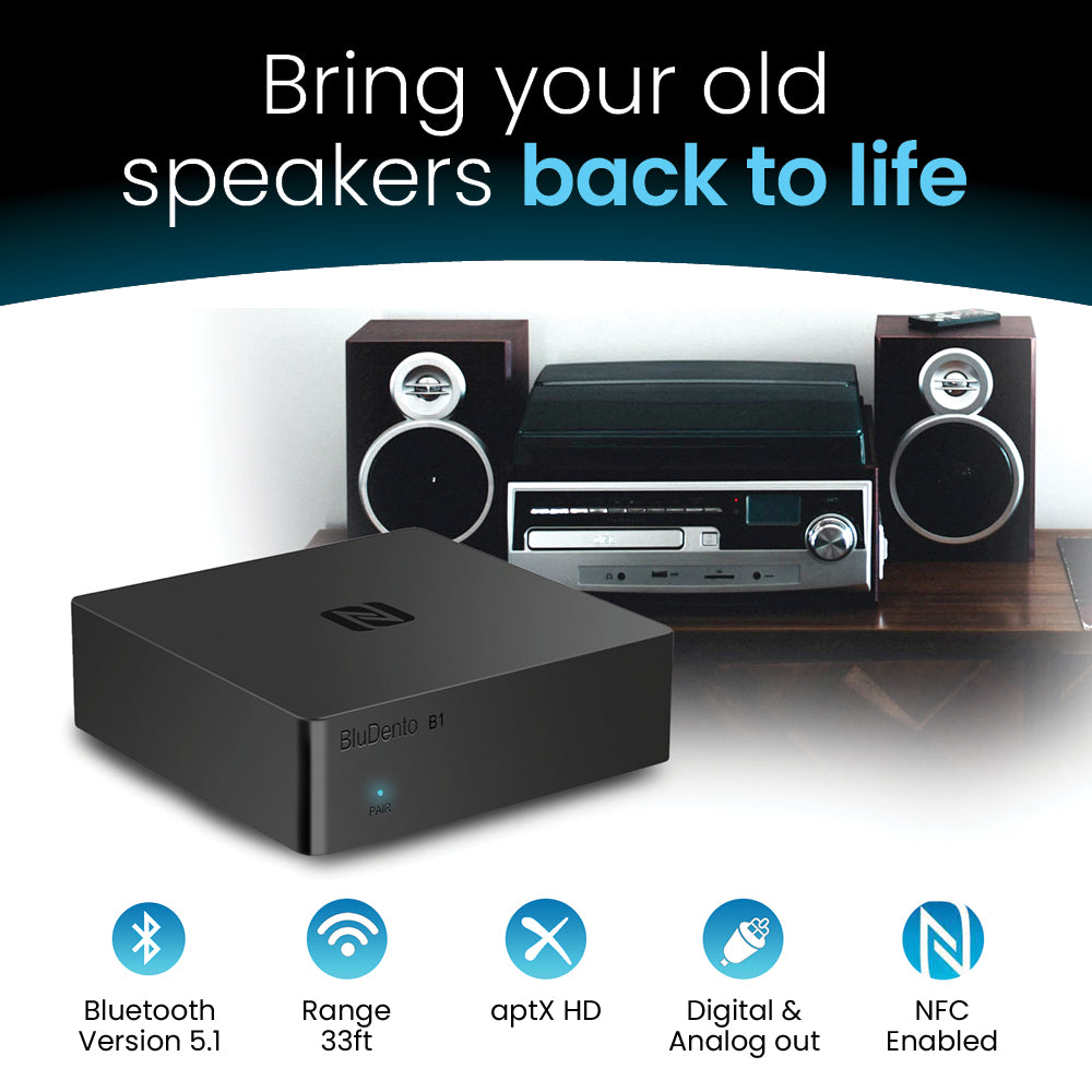 BluDento B1 Bring Your Old Speakers Back to Life
