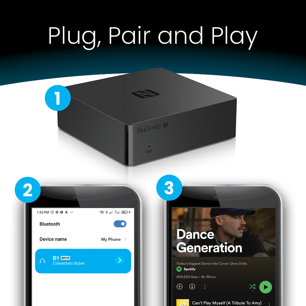 BluDento B1 Plug Pair Play